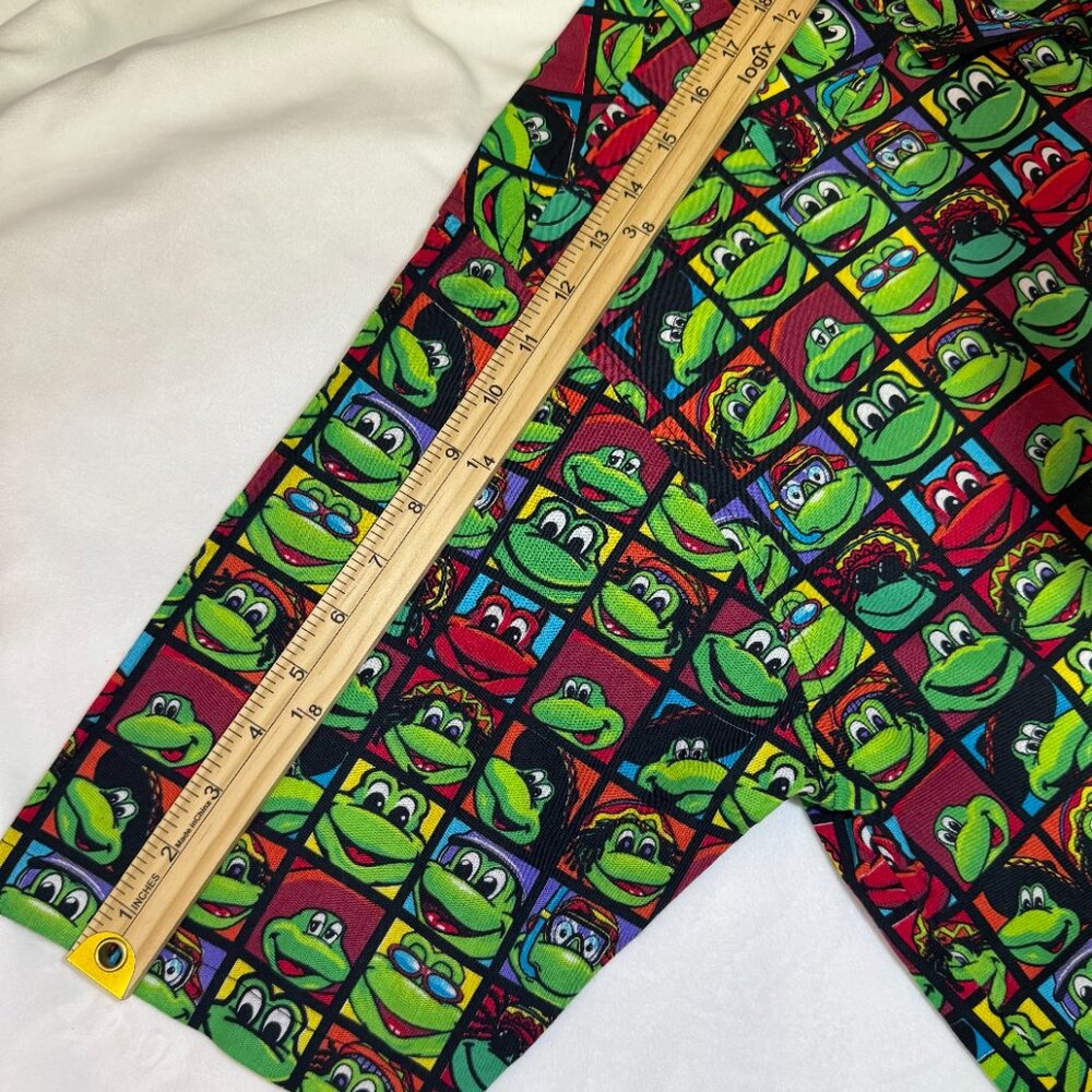 Señor Frog Button Up Shirt Men's Large Frog Print All Over Cotton - Picture 15 of 15